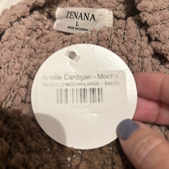 Brown cardigan - Picture 3 of 4